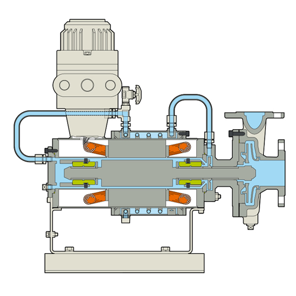 Process Controls Corporation – NIKKISO Canned Motor Pump – T-Type Process Controls Corporation - NIKKISO Canned Motor Pump - T-Type