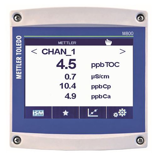 Process Controls Corporation - Mettler Toledo M800 Water 4-CH RecordLOC Transmitter (4-Wire)