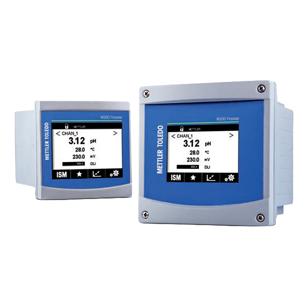 Process Controls Corporation - Mettler Toledo M300 WaterC/R 2-CH ½ DIN Transmitter (4-Wire)