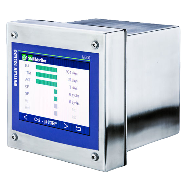 Process Controls Corporation - Mettler Toledo M800 Process 4-CH SS Transmitter (4-Wire)