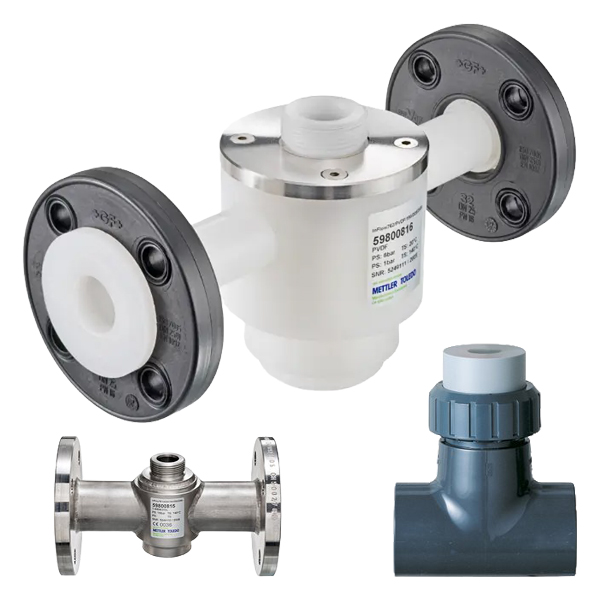 Process Controls Corporation - Mettler Toledo Flow-Through Sensor Housings