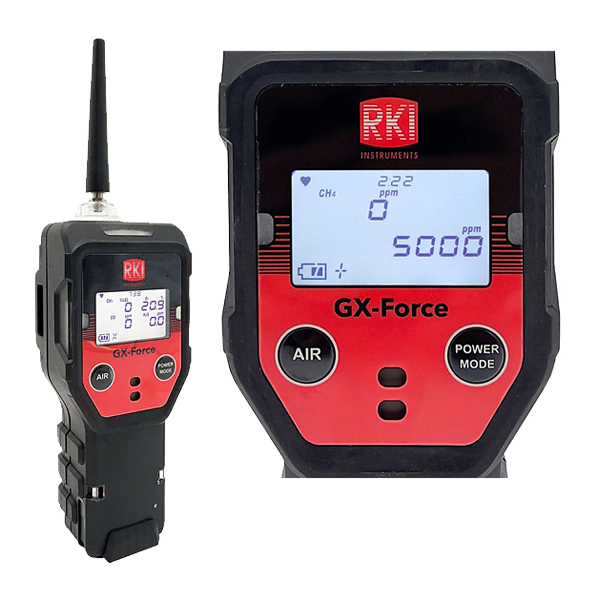 Process Controls Corporation - RKI Instruments GX-Force Sample Draw 4 Gas Monitor