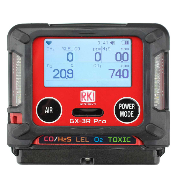 Process Controls Corporation - RKI Instruments GX-3R Pro Gas Detector/GX-3R Pro Gas Detector with Wireless Communication