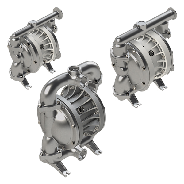 Process Controls Corporation - Lutz-JESCO Compressed Air Diaphragm Pump for Foodstuffs
