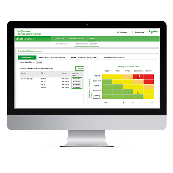 Process Controls Corporation - Schneider Electric EcoStruxure Process Safety Advisor