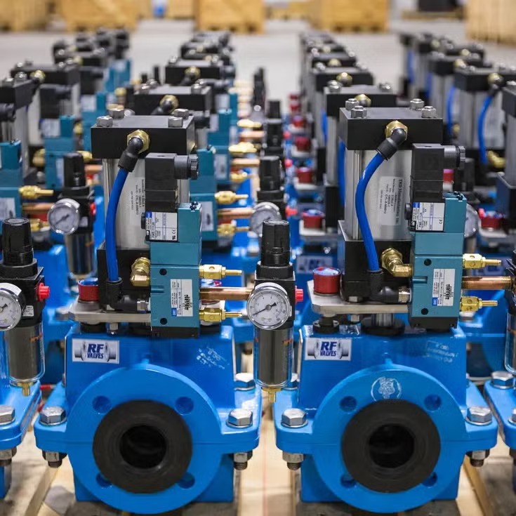 Process Controls Corporation - RF Valves Pneumatic Pinch Valve