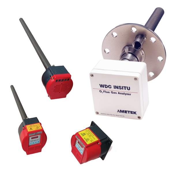 Process Controls Corporation - AMETEK Process Instruments WDG Insitu Flue Gas Oxygen Probes